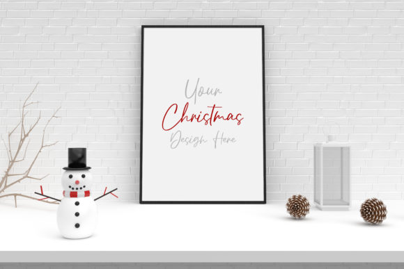 Download Christmas Mockup, Poster, Frame Mock Up - Mock Collection