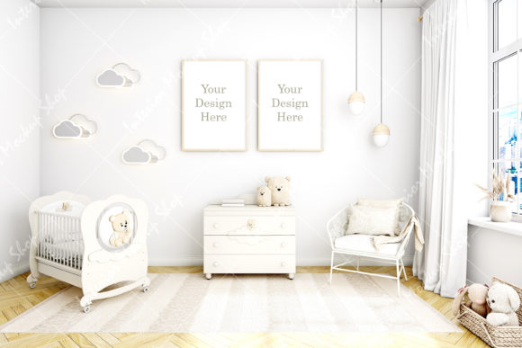 Download Nursery Mockup Frame - 894 - Mock Collection
