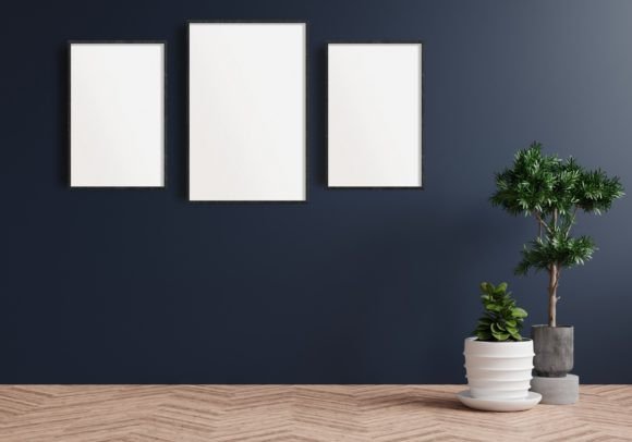Download Wall Art Mockup, Interior Frames - Mock Collection