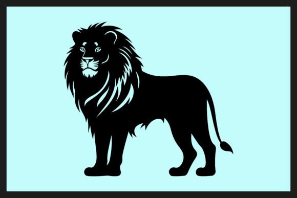 Download Lion Silhouette Vector Illustration - Illustration Collection