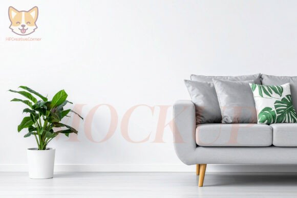 Download Cozy Interior Scene Mockup - Mock Collection