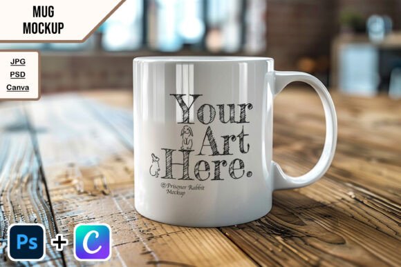 Download Coffee Mug Mockup Smart Object Template - Mock Collection