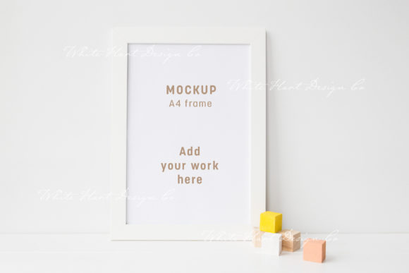 Download A4 Nursery Frame Mockup - Mock Collection