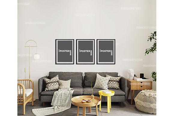 Download Cozy Interior Mockup, Living Room Mockup - Mock Collection