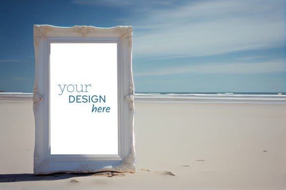 Download Sea_frame_mockup_5 (Ai Generated) - Mock Collection