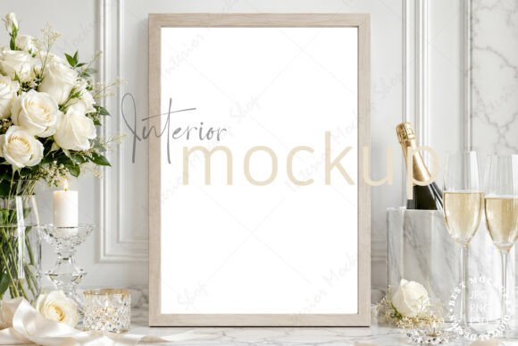 Download Wedding Frame Mockup Interior - Mock Collection