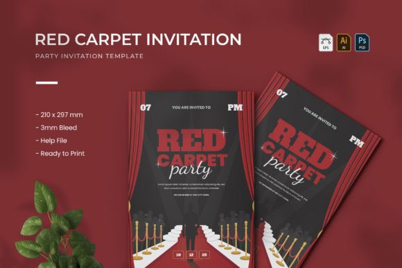 Download Red Carpet - Party Invitation - Invitation Collection