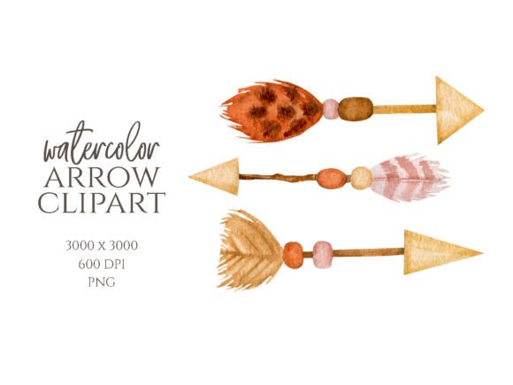 Download Watercolor Tribal Arrow Clipart - Water Collection