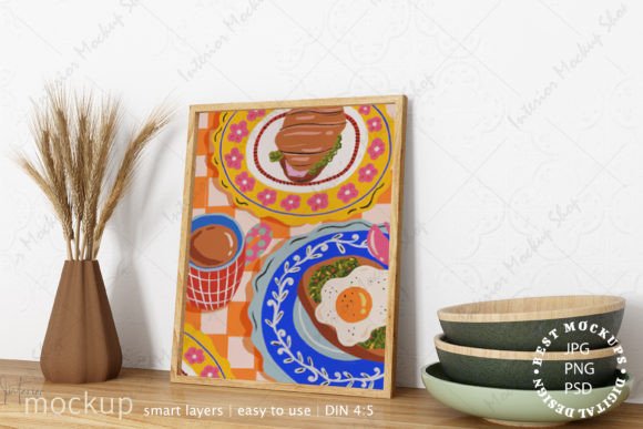 Download Mockup Frame Kitchen, Interior Mockup - Mock Collection