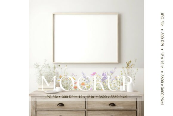 Download Photo Frame Mockup, Room Wallart - Mock Collection