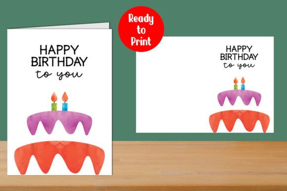 Download Happy Birthday to You Watercolor Prints - Water Collection