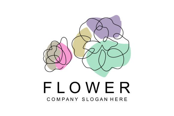Download Floral Logo Design, Vector Illustration - Illustration Collection