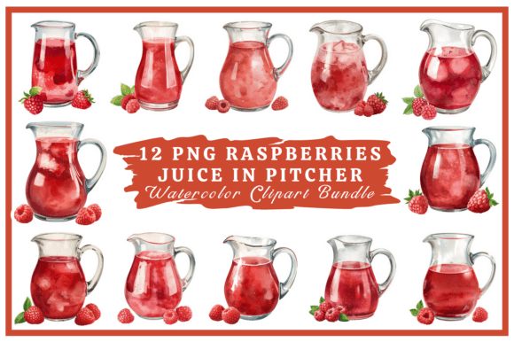Download Raspberries Watercolor Clipart Bundle 26 - Water Collection