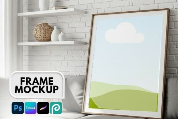 Download Canva &amp; PSD Frame Mockup Poster - Mock Collection