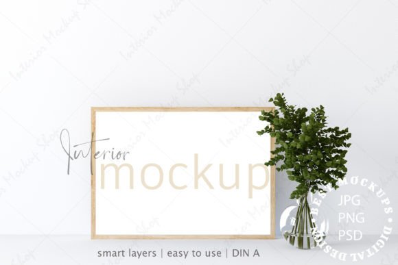 Download Minimalist Frame Mockup, Interior Mockup - Mock Collection
