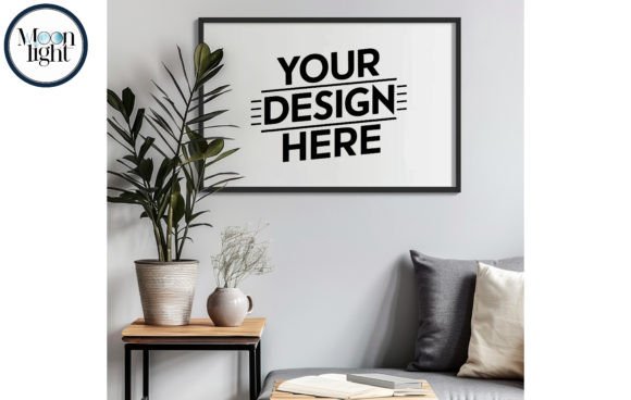 Download Landscape,blank Frame Mockup A4 88 - Mock Collection