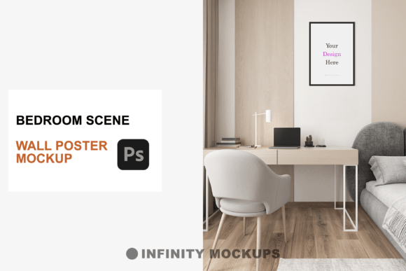 Download Bedroom Canvas Wall Art Mockup - Mock Collection