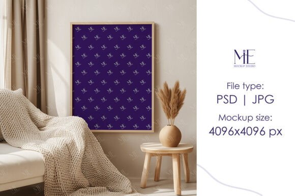 Download Wall Frame Sign Mockup,Poster PSD - Mock Collection