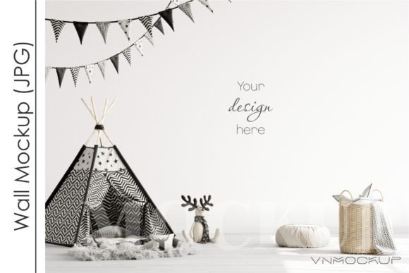 Download Scandinavian Kid's Room Mockup - Mock Collection