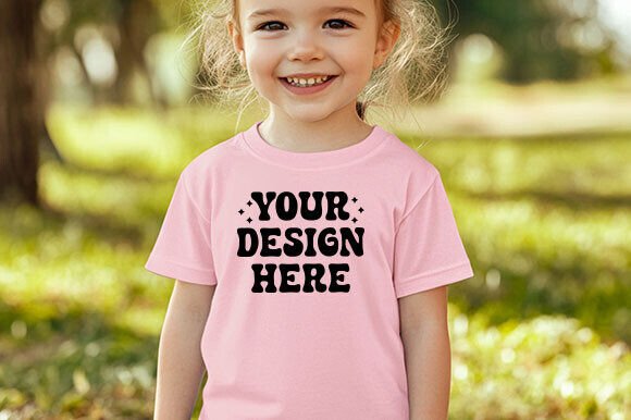 Download Rabbit Skins 3321 Toddler Mockup Pink - Mock Collection