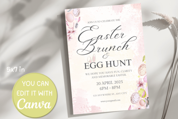 Download Editable Easter Egg Invitation Card - Invitation Collection