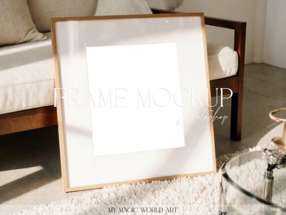 Download Light Cozy Interior Frame Mockup - Mock Collection