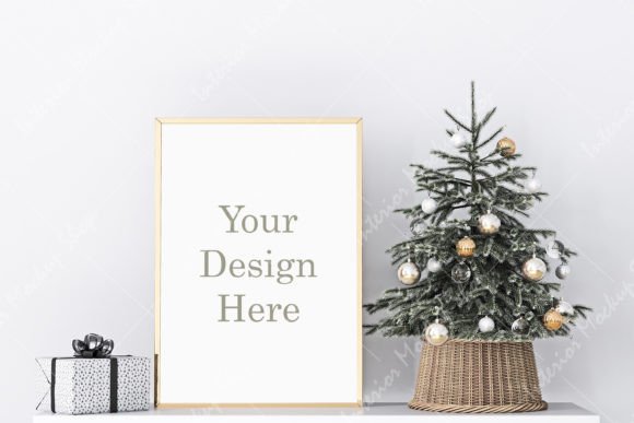 Download Christmas Frame Mockup - 1320 - Mock Collection