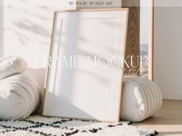 Download Interior Frame Mockup for Art Prints - Mock Collection