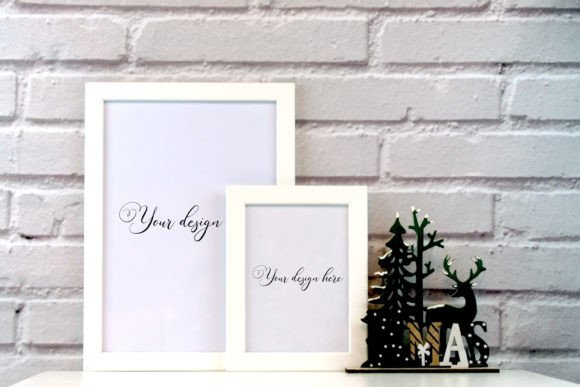 Download Christmas Frame Mockup 1. Holiday Mockup - Mock Collection