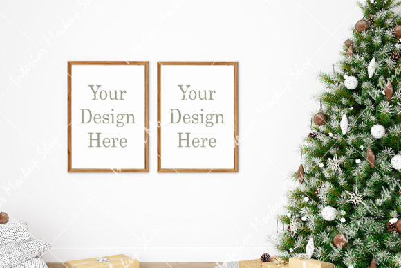 Download Christmas Frame Mockup - 308 - Mock Collection