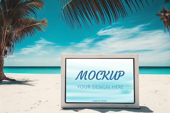 Download Sea_frame_mockup_3 (Ai Generated) - Mock Collection