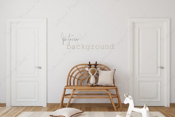 Download Blank Wall, Kids Room Mockup - Mock Collection