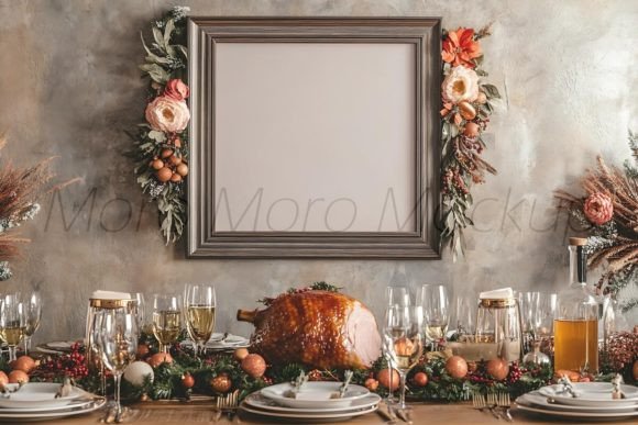 Download Christmas Frame Mockup PNG - Mock Collection