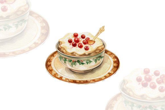 Download Watercolor Food Clipart, Christmas Dish - Water Collection