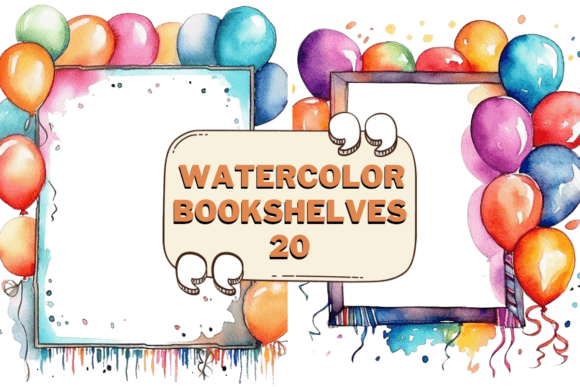 Download Sublime Watercolor Party Photo Frames 20 - Water Collection