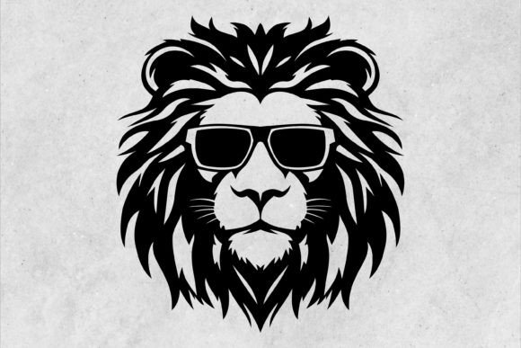Download Lion with Sunglasses Svg, Cool Lion Svg - Sun Collection