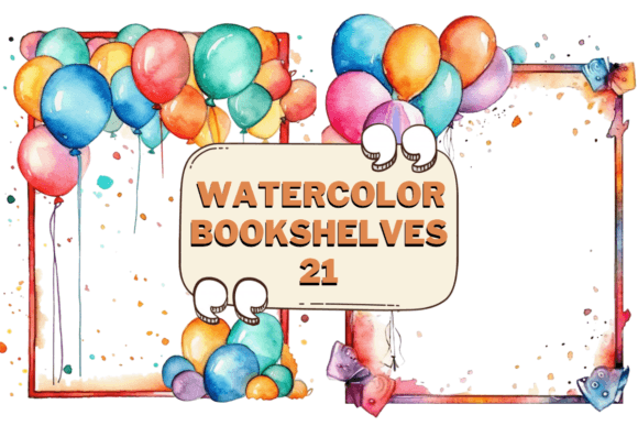 Download Sublime Watercolor Party Photo Frames 21 - Water Collection