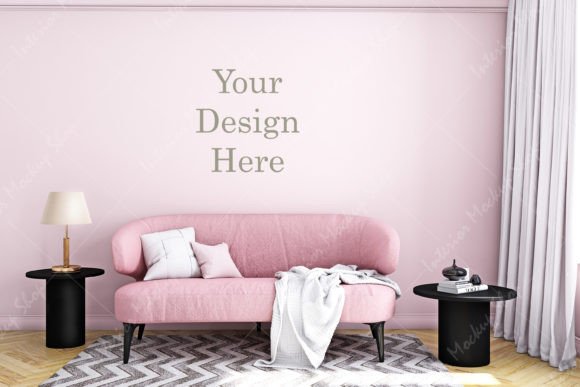 Download Interior Mockup Living Room - 1196 - Mock Collection