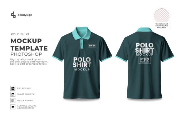 Download Polo Shirt Mockup Template Photoshop - Mock Collection