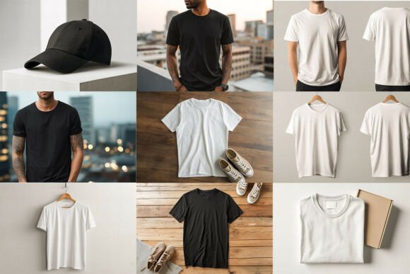 Download Apparel Gildan Mockups Bundle - Mock Collection