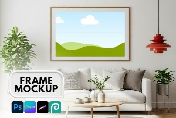 Download Canva &amp; PSD Frame Mockup Poster - Mock Collection