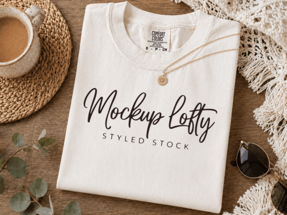 Download Comfort Colors 1717 Ivory Mockup - Mock Collection