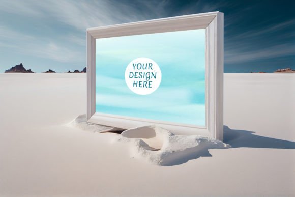 Download Sea_frame_mockup_6 (Ai Generated) - Mock Collection