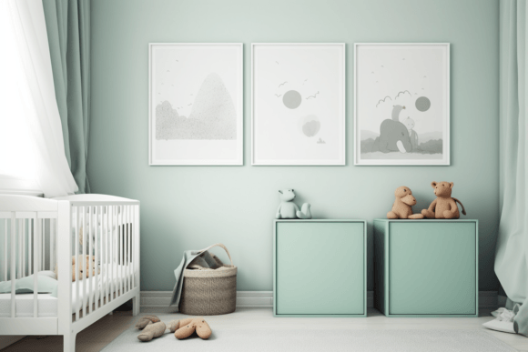 Download Nursery Mockup, Kids Photo Frame Mockup - Mock Collection