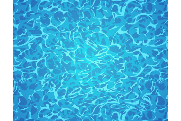 Download Water Surface Seamless Pattern. Cartoon - Water Collection
