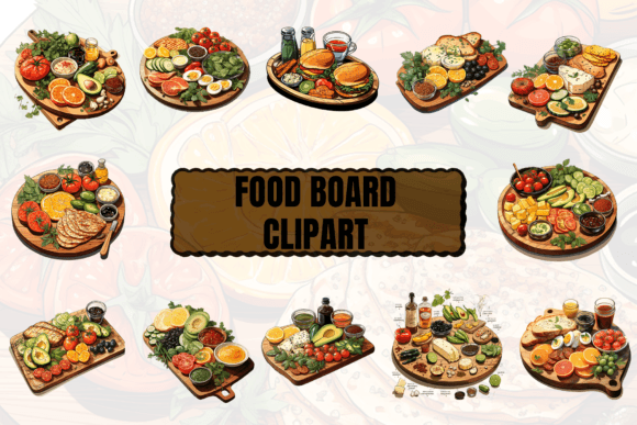 Download Watercolor Food Board Clipart - Water Collection