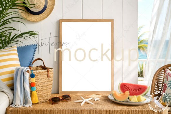 Download Frame Mockup Summer Interior - 619 - Mock Collection