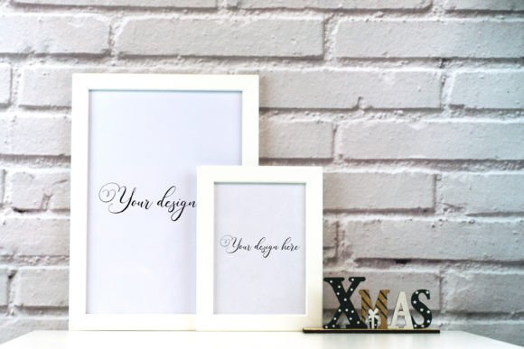 Download Christmas Frame Mockup 2. Holiday Mockup - Mock Collection