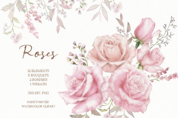 Download Watercolor Rose Clipart - Water Collection