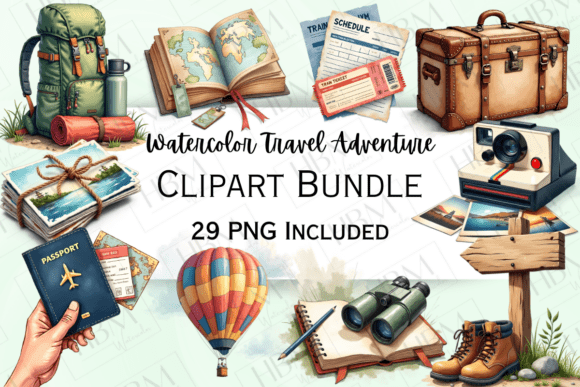 Download Watercolor Travel Clipart - Water Collection